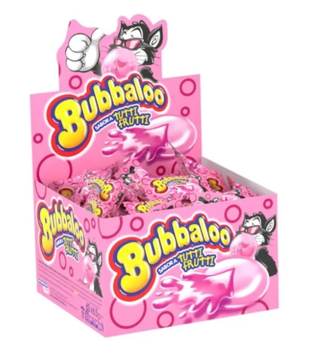 Bubbaloo tutti frutti 60 unités