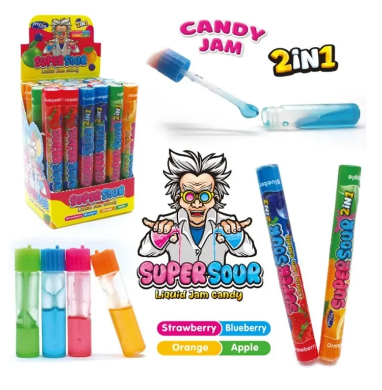 Super sour candy jam 30x10g