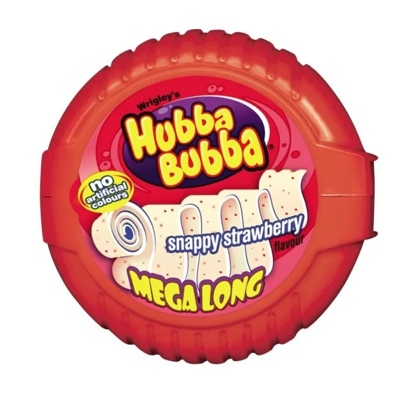 Hubba bubba fraise 12x57,7g
