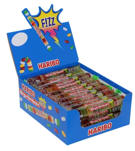 Haribo mega roulette fizz 40x45g