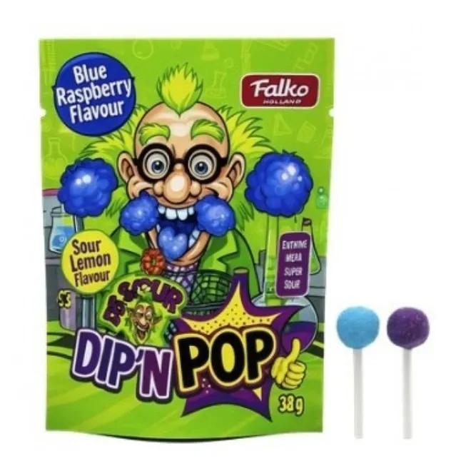 DR Sour dip'n pop 24x20g