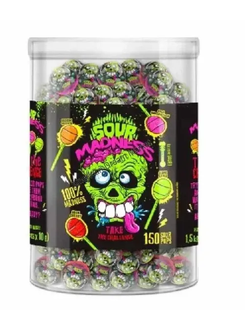 Dr sour sucettes madness 150 unités