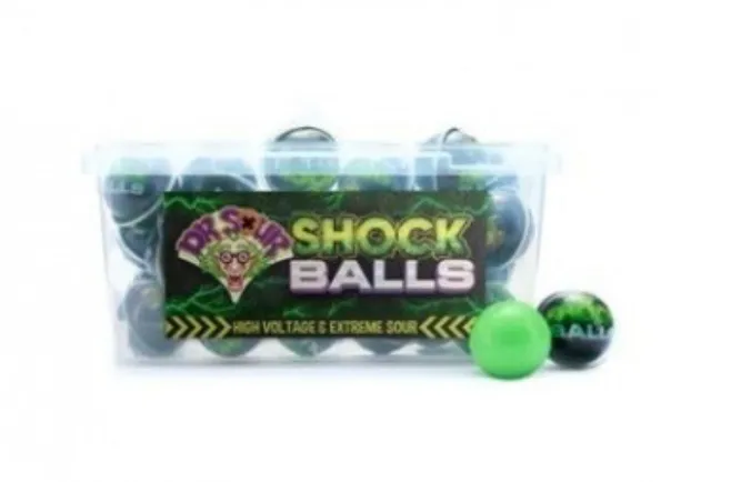 Dr sour shock balls 50x18g
