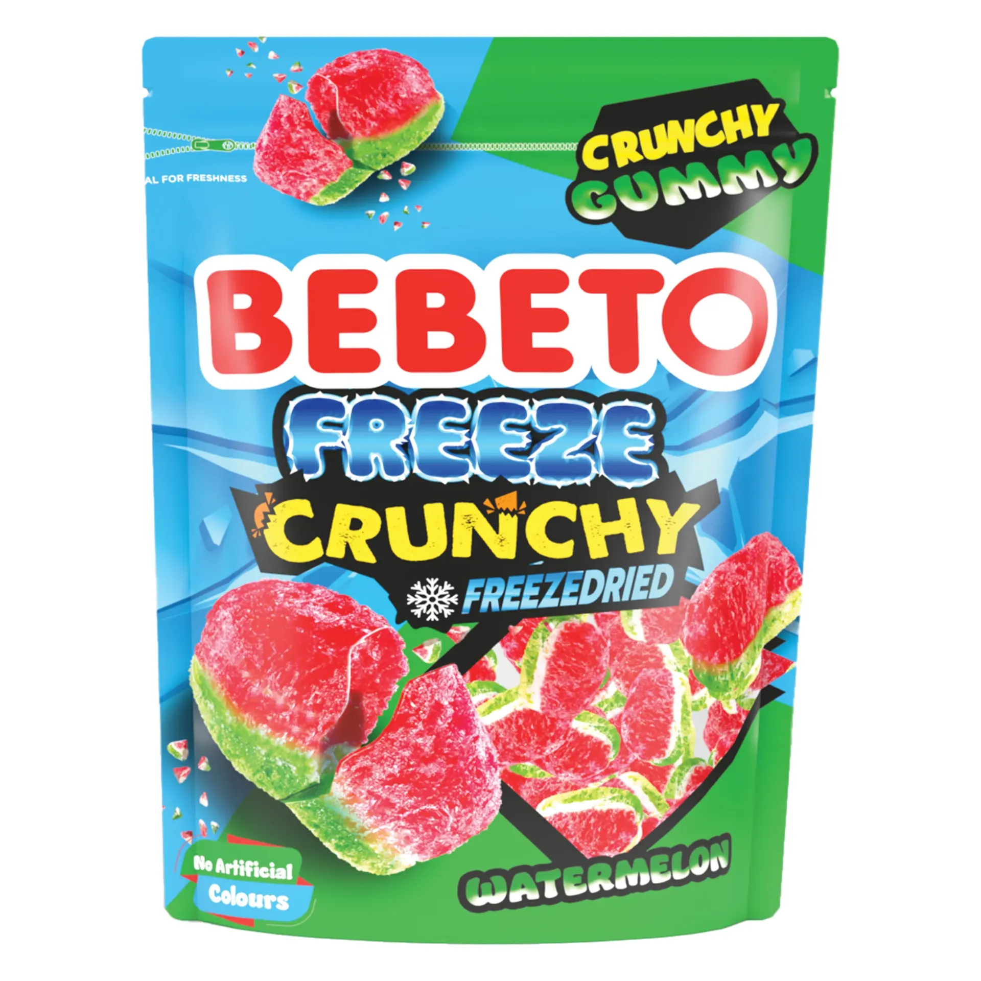 Bebeto freeze crunchy pastèque 12x35g