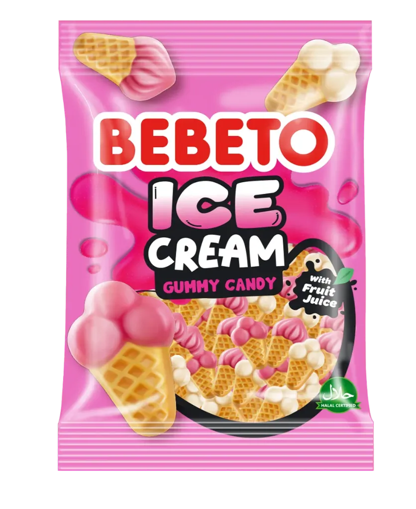 Bebeto sachet ice cream 12x80g