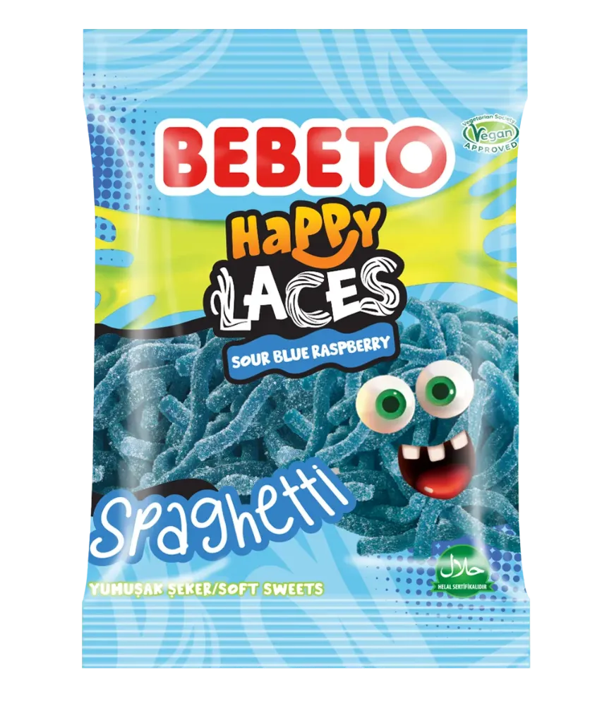 Bebeto sachet spaghetti framboise 12x80g