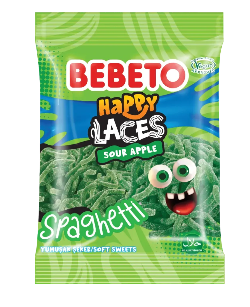 Bebeto sachet spaghetti pomme 12x80g