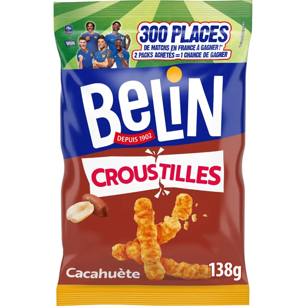 BELIN CROUSTILLES CACAHUÈTES 24X138G