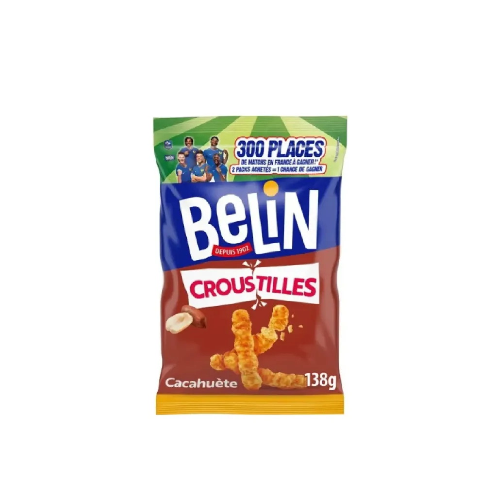 Belin croustilles cacahuète 24x138G