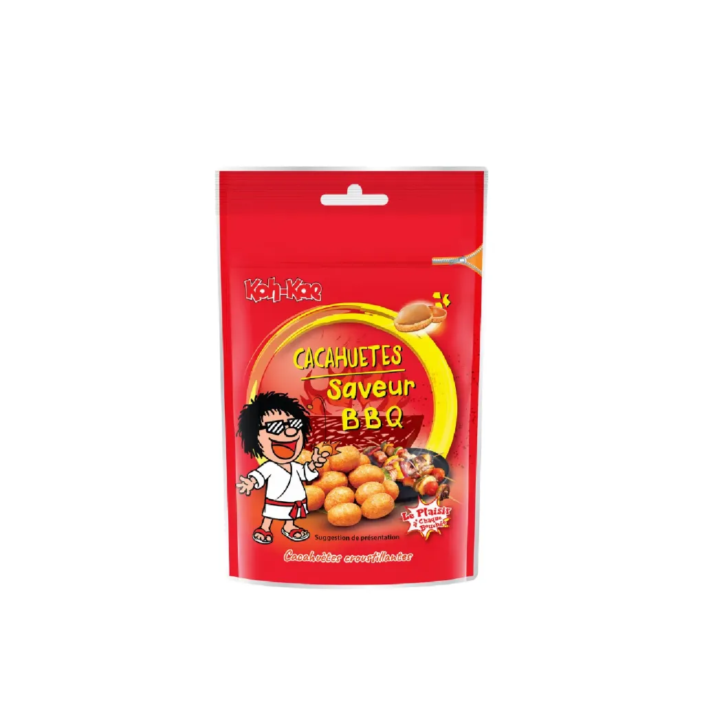 Cacahuètes thai saveur bbq 12x80g