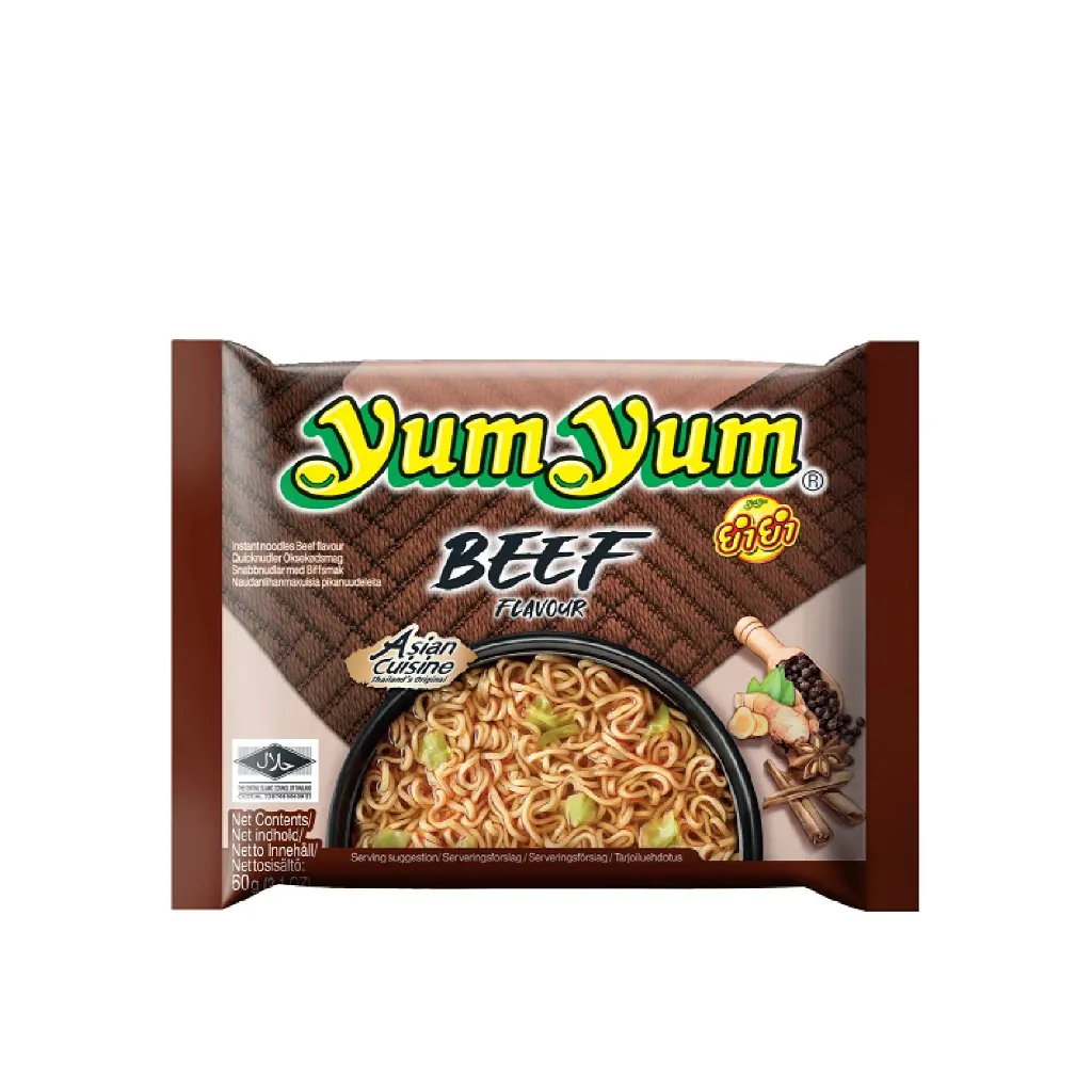 YumYum sachet nouille bœuf 30x60g