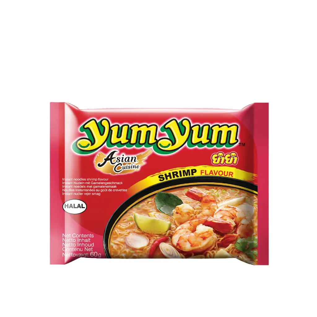 YumYum sachet nouille crevette 30x60g
