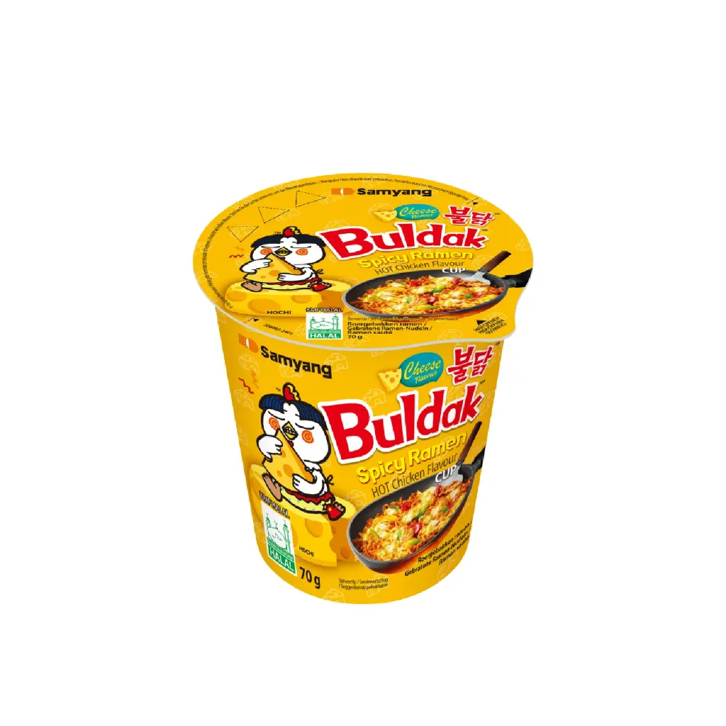 Buldak cup nouilles cheese 6x80g