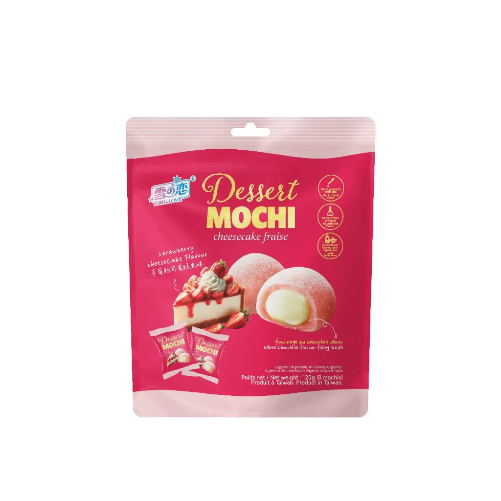 Mochi dessert cheesecake fraise 12x120g