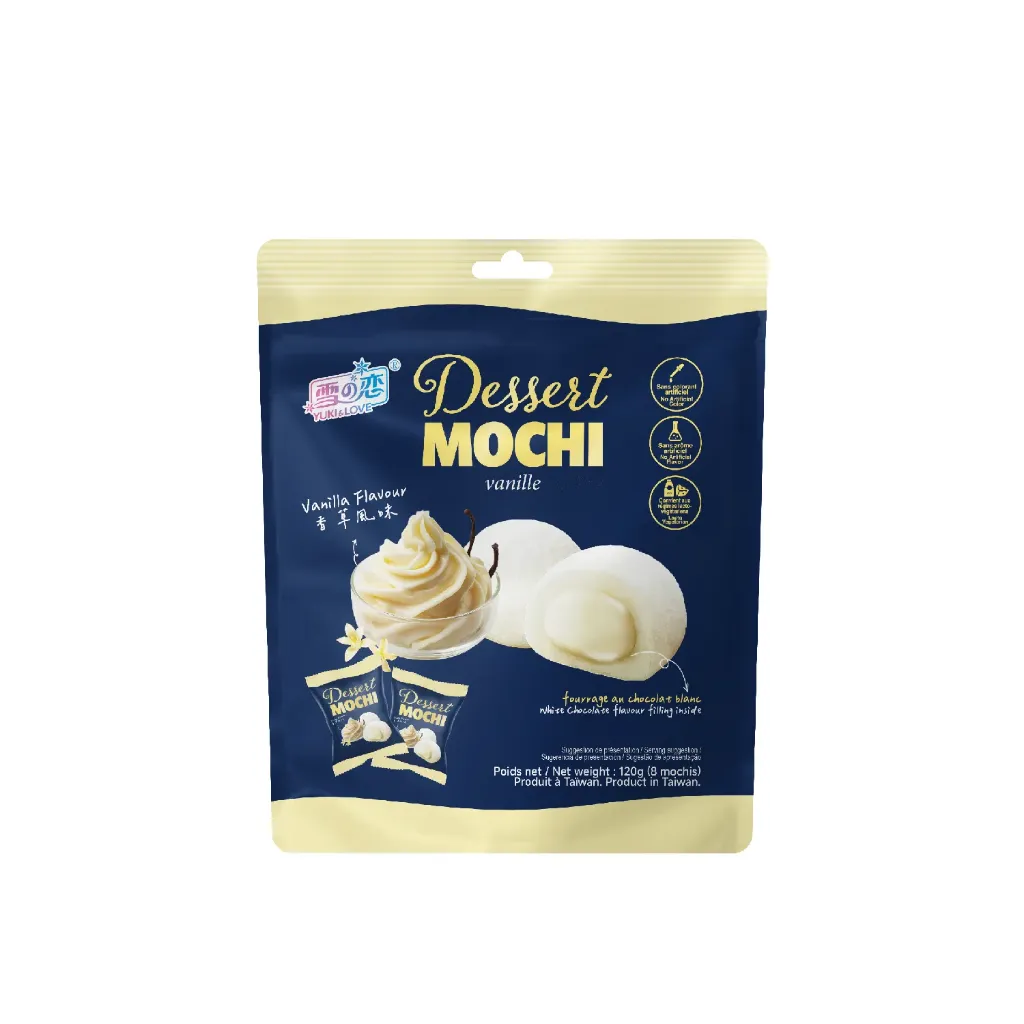 Mochi dessert vanille 12x120g