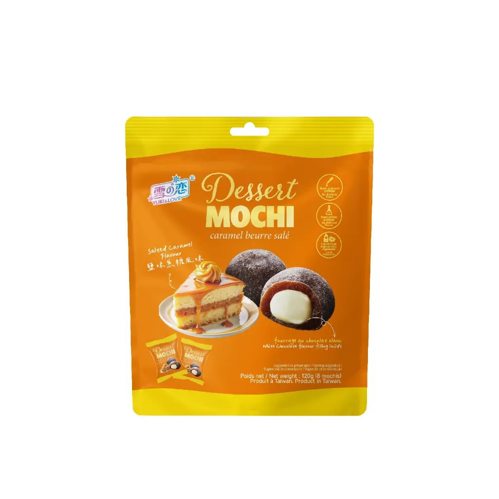 Mochi dessert caramel beurre salé 12x120g