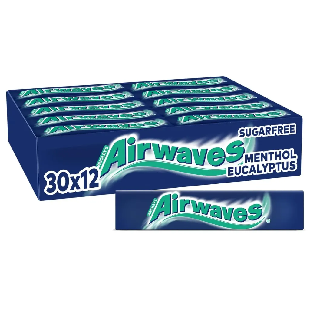 Airwaves mentol & eucalyptus 30x14g
