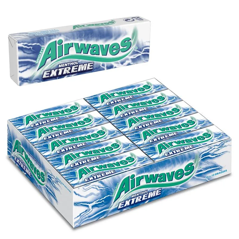 Airwaves mentol extrême 30x14g