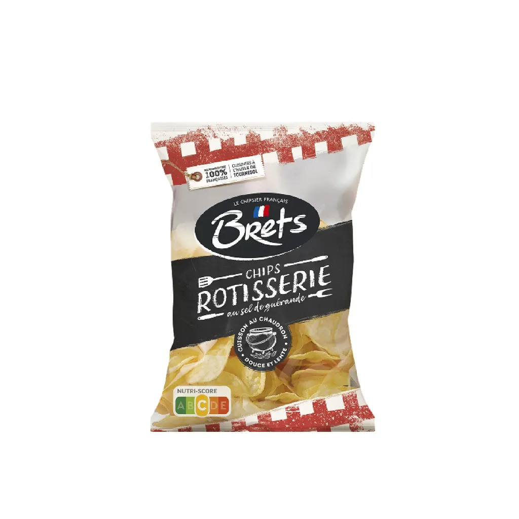 Brets Rotisserie au sel de guérande 10x125g