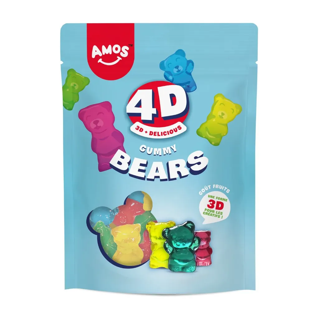 Amos gummy kids bears 12x120g