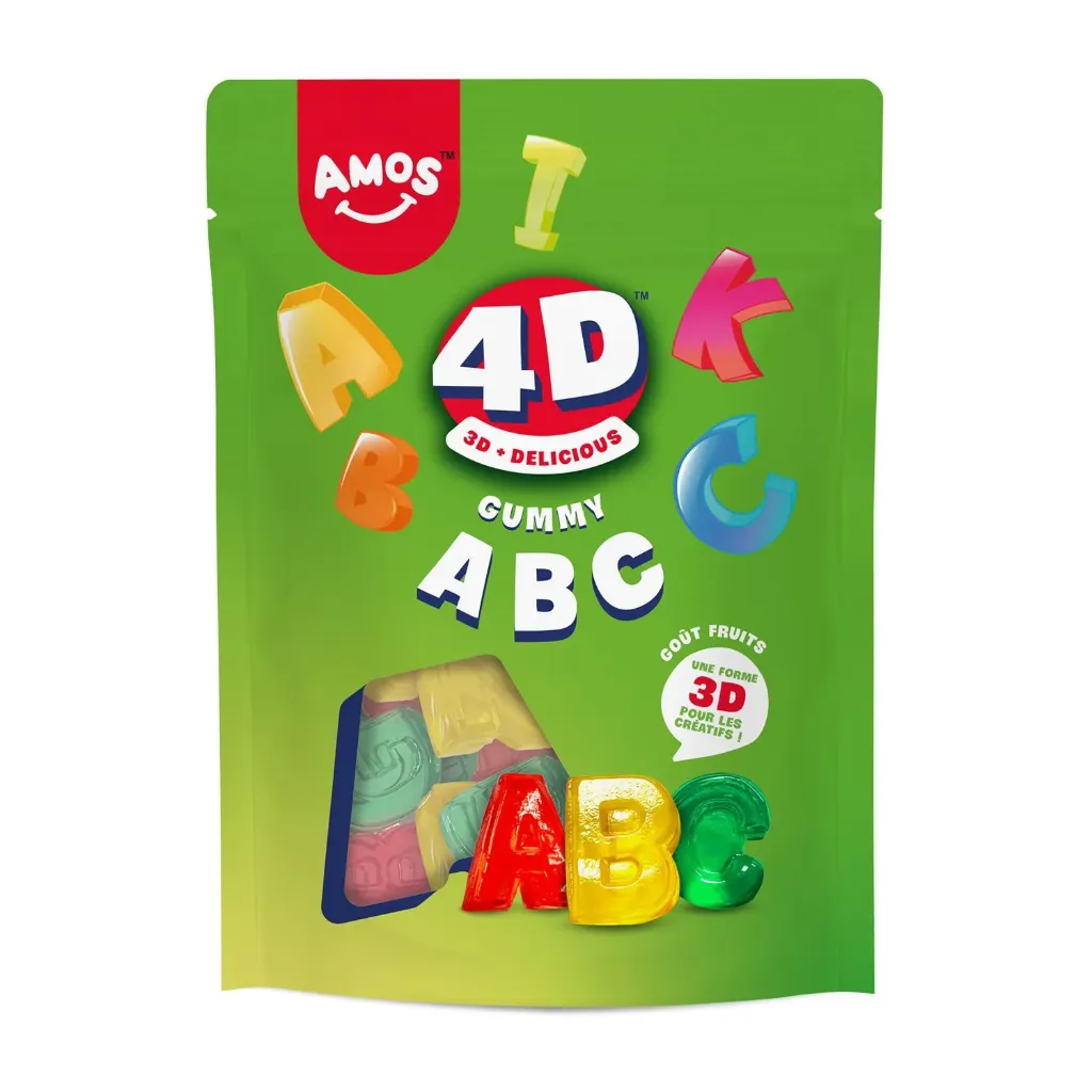 Amos gummy kids Lettres 12x120g