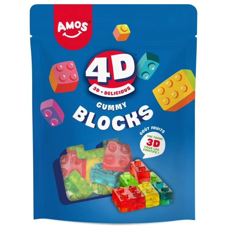 Amos gummy blocks 12x140g