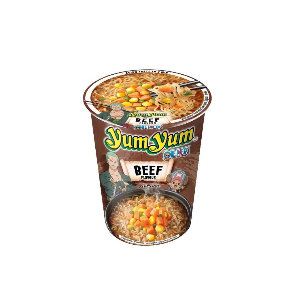 YumYum cup boeuf édition OnePiece 12x80g