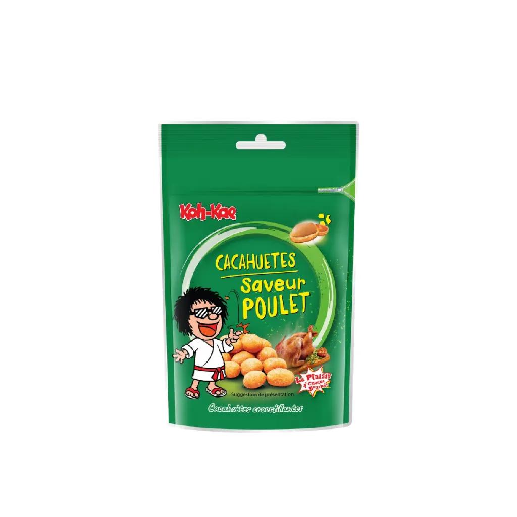 Cacahuètes thai saveur poulet 12x80g