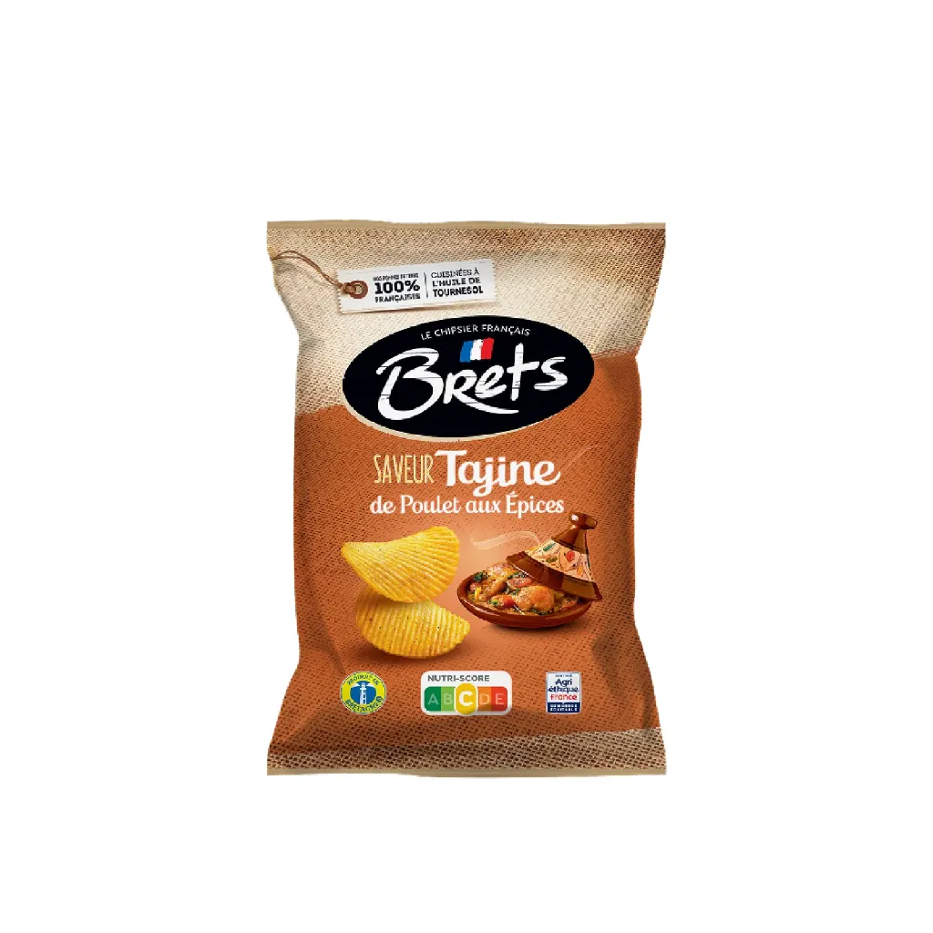 Brets Tajine de poulet aux épices 10x125g