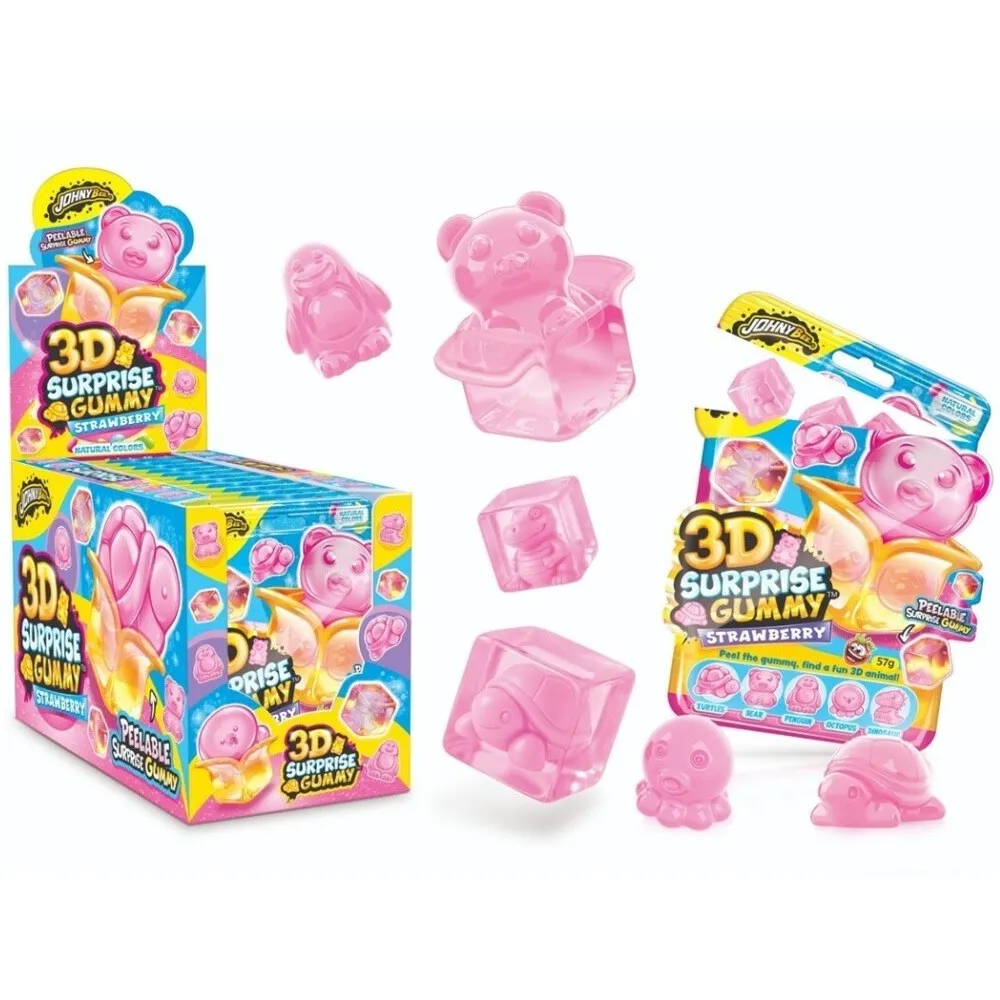 3D surprise gummy 12u