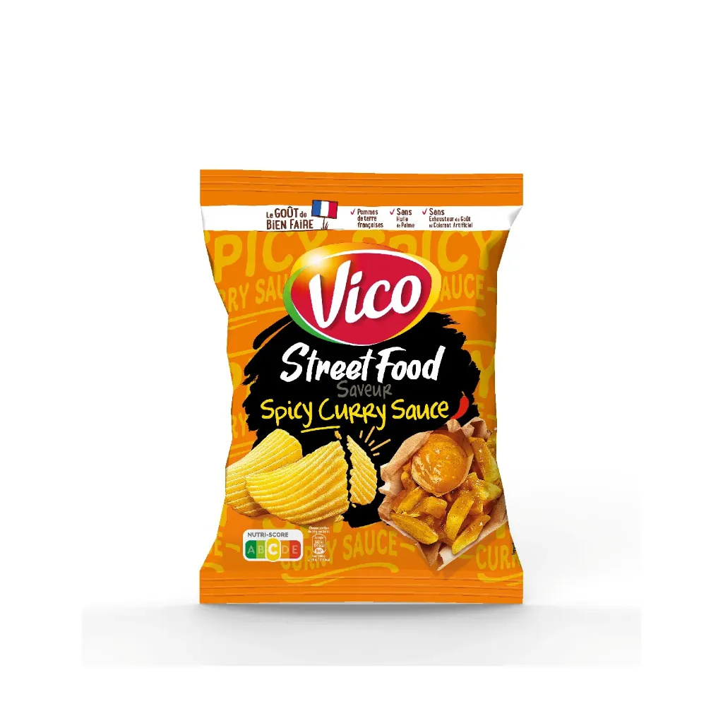 Street food sauce spicy curry 10x120g