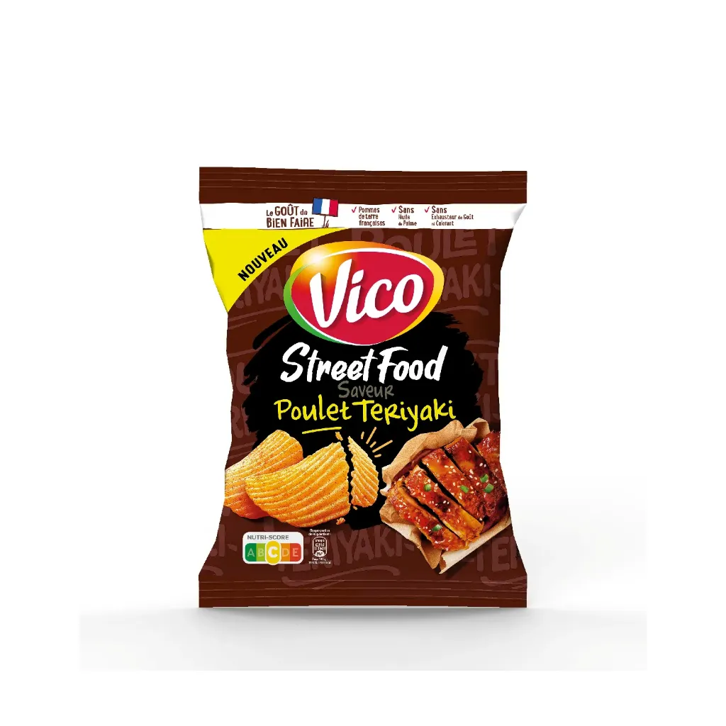 Street food poulet teriyaki 10x120g