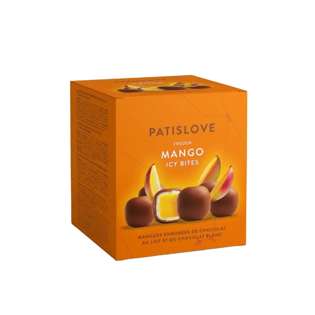 Patislove bouchées mangue chocolat 12x130g