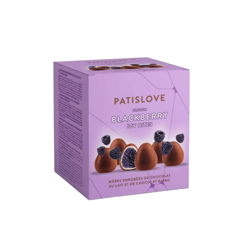 Patislove bouchées mûres chocolat 12x130g