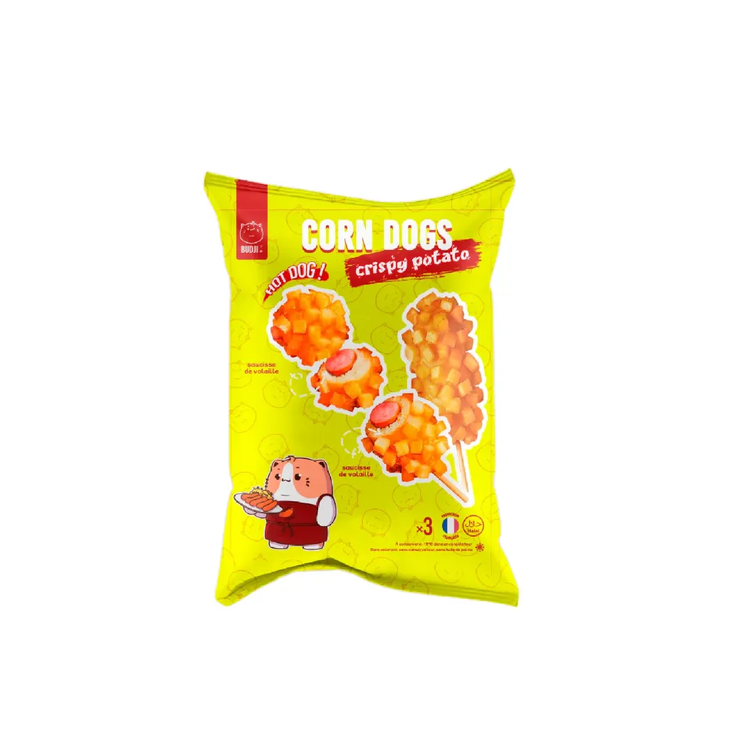 Corn Dogs crispy potato Hot Dog 12x400g