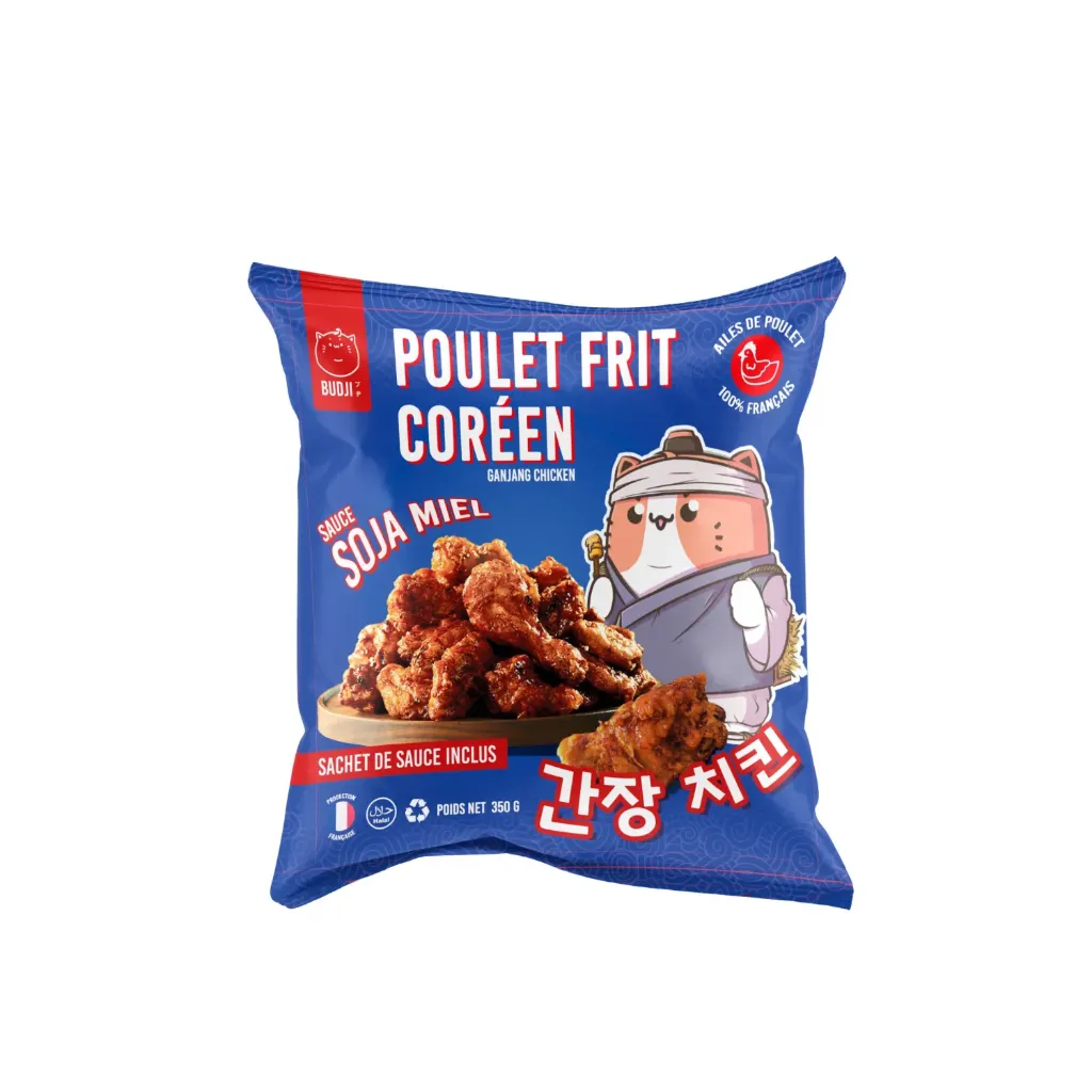 Poulet frit coréen sauce soja miel 12x350g