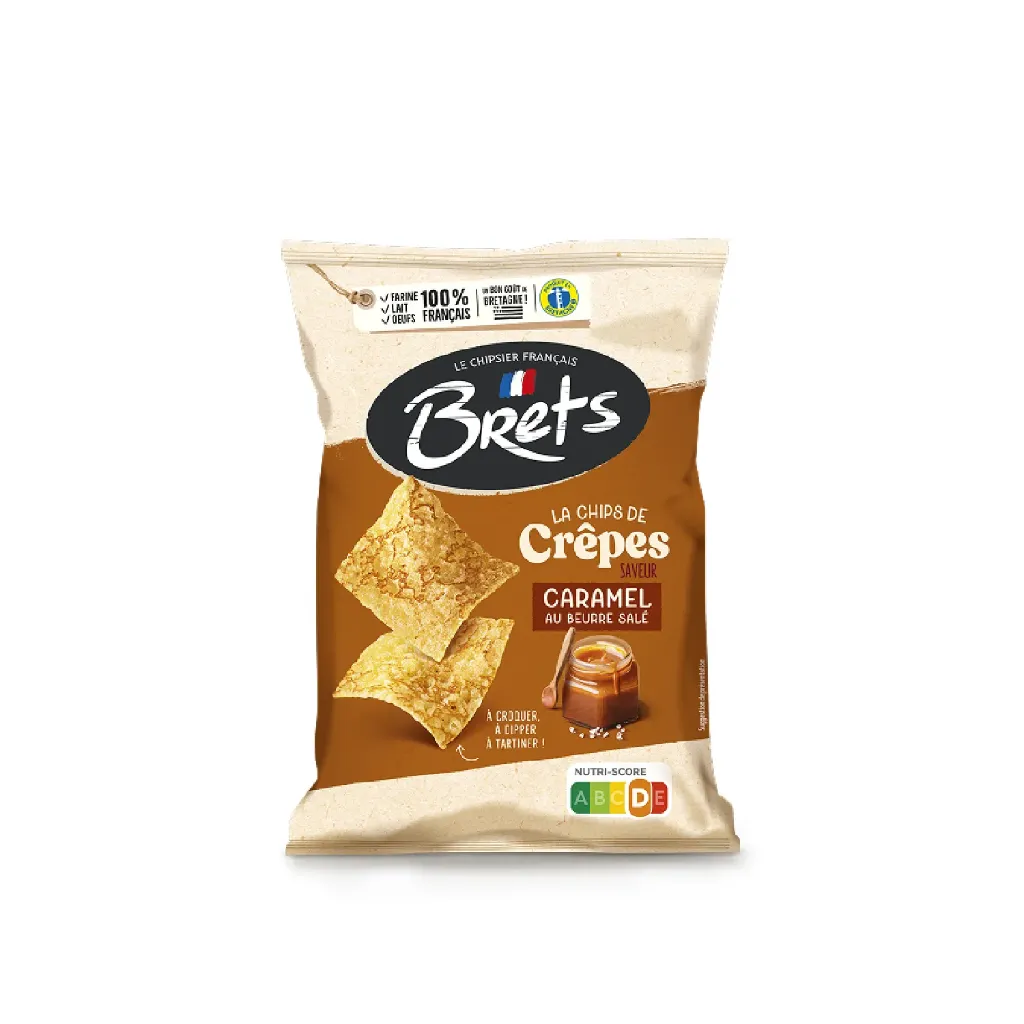 Brets Crêpes caramel beurre salé  14x50g
