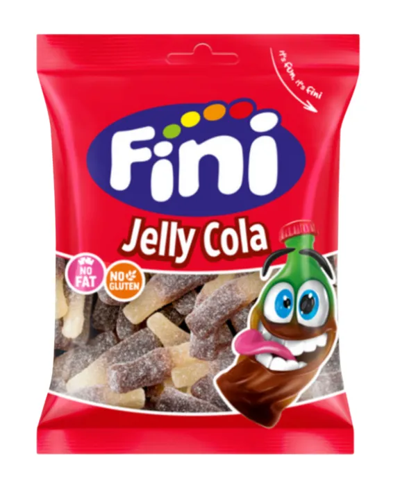 Fini sachet bouteilles cola fizz 12x90g