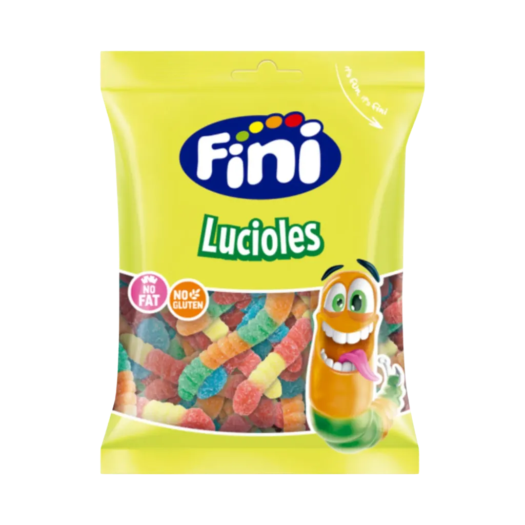 Fini sachet Jelly Worms 12x90g