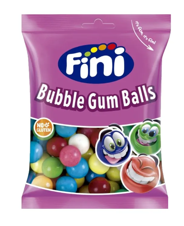 Fini sachet chewing-gum balls 12x90g