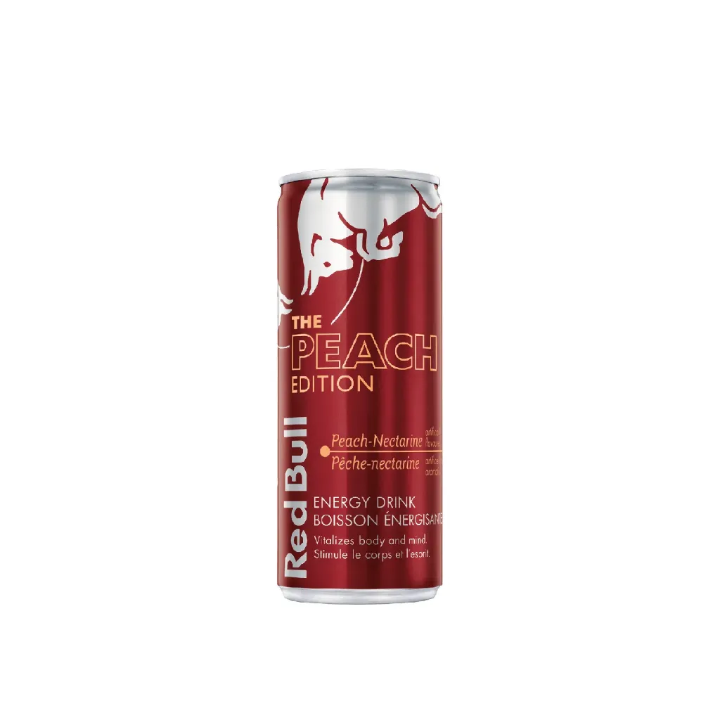 Red bull pêche nectarine 24x25cl