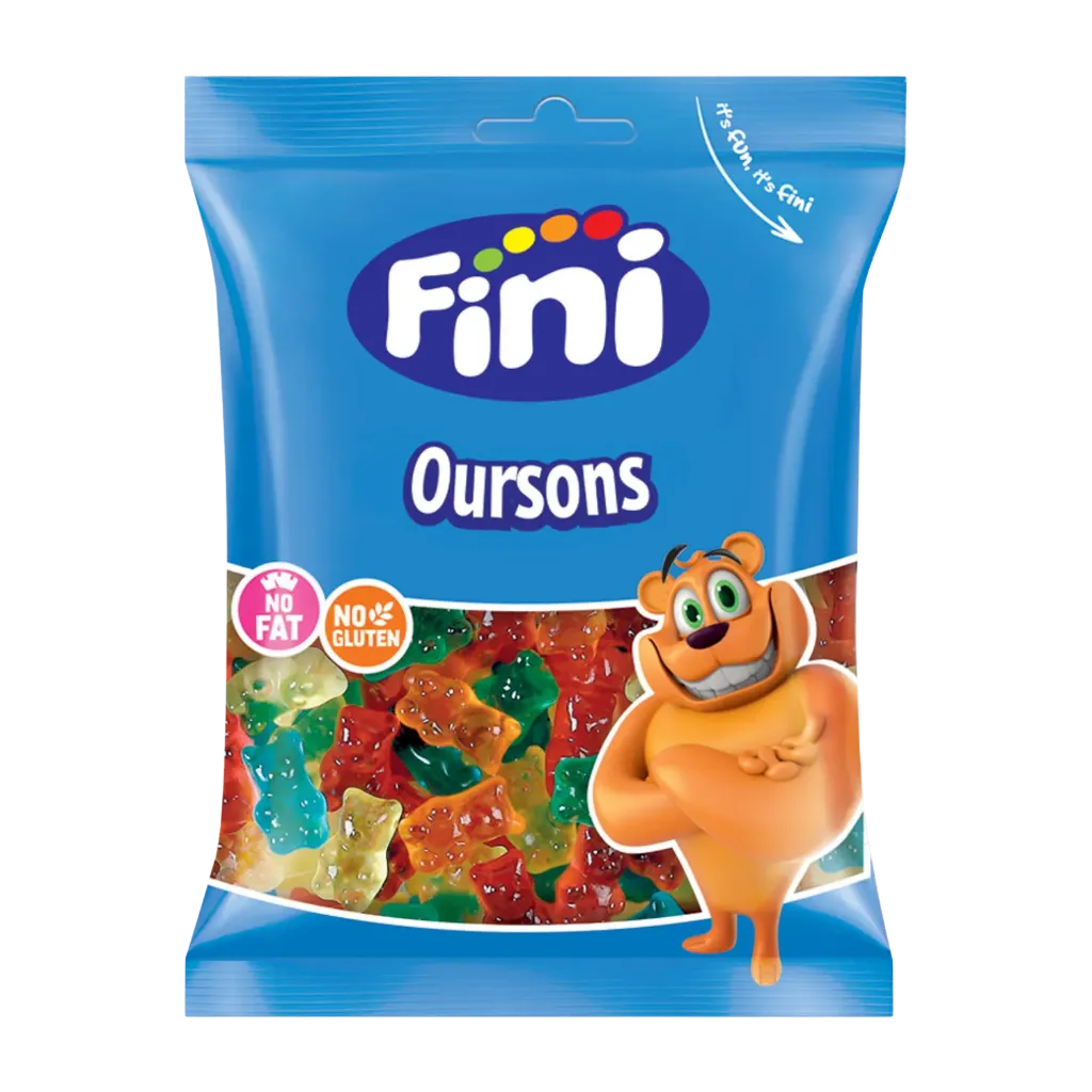 Fini sachet oursons 12x90g