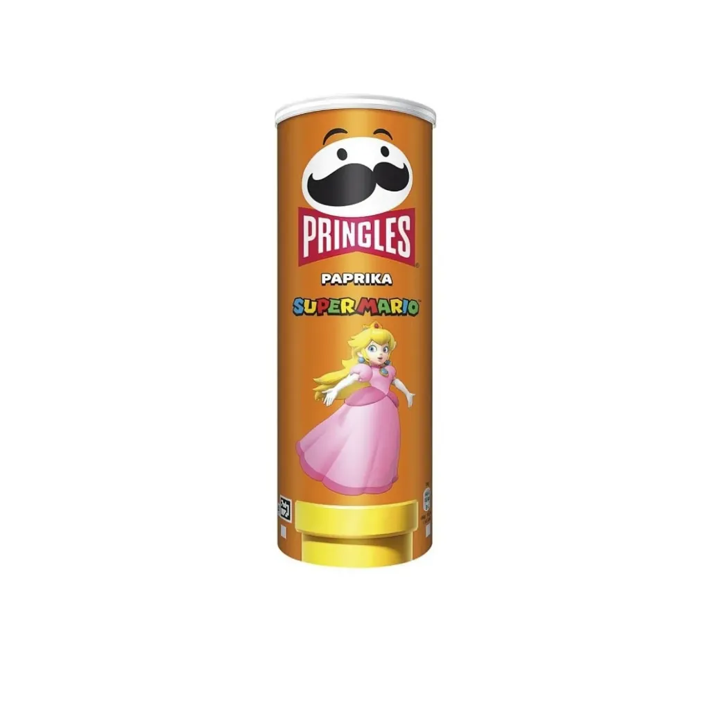 Pringles super mario paprika 19x165g