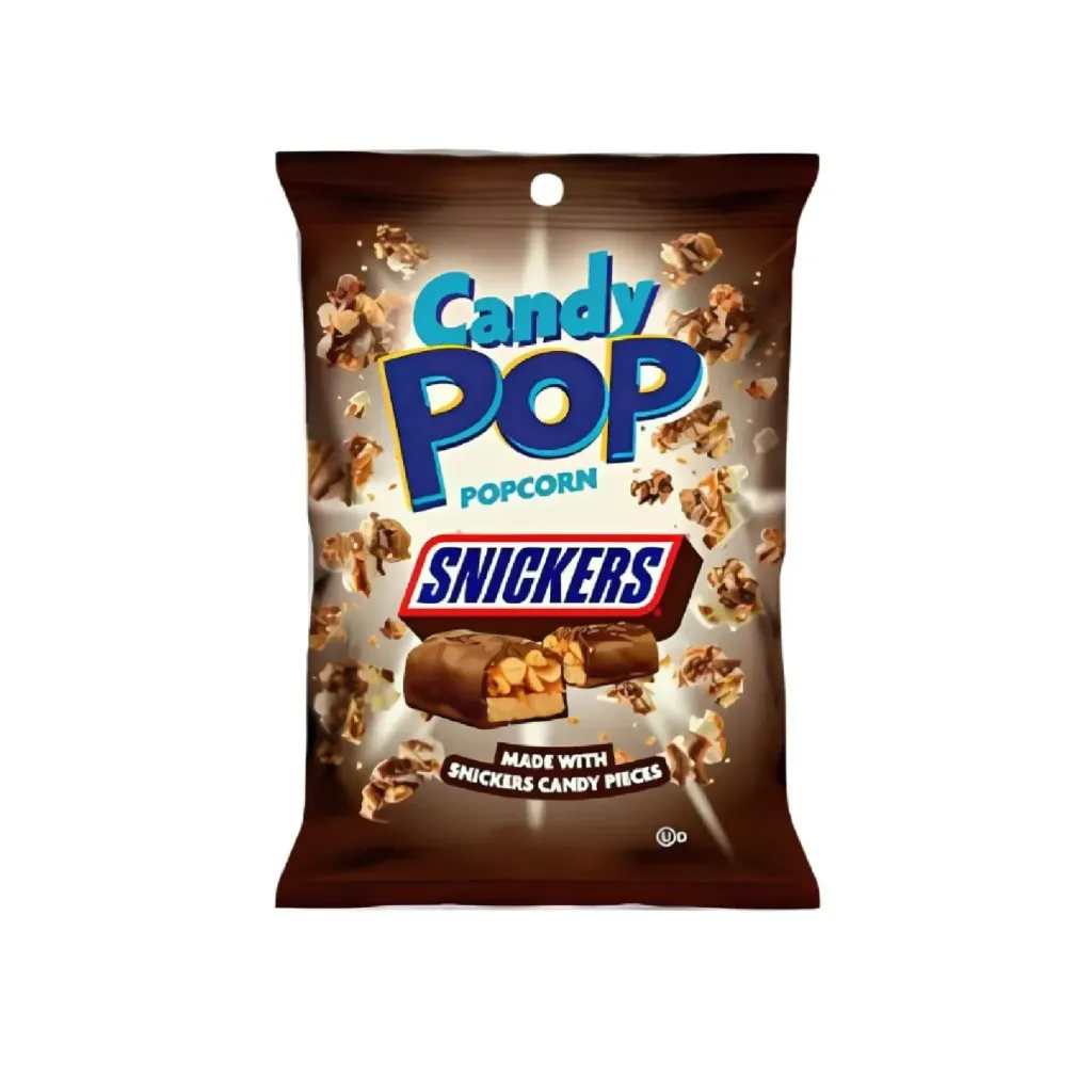 Candy pop popcorn snickers 12x149g