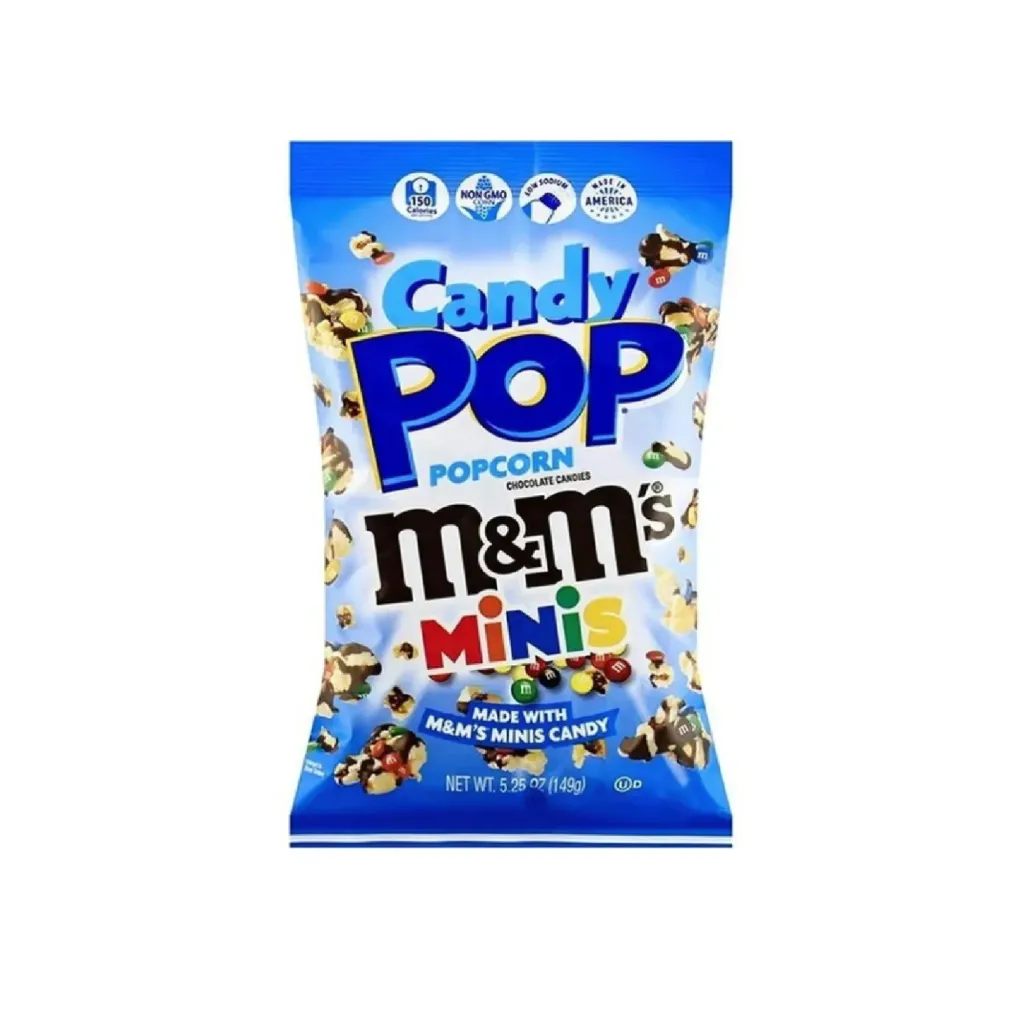 Candy pop popcorn m&ms 12x149g