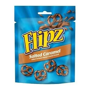 Flipz bretzels caramel 6x90g