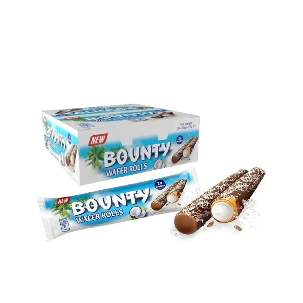 Bounty Wafer Rolls 12x22,5g