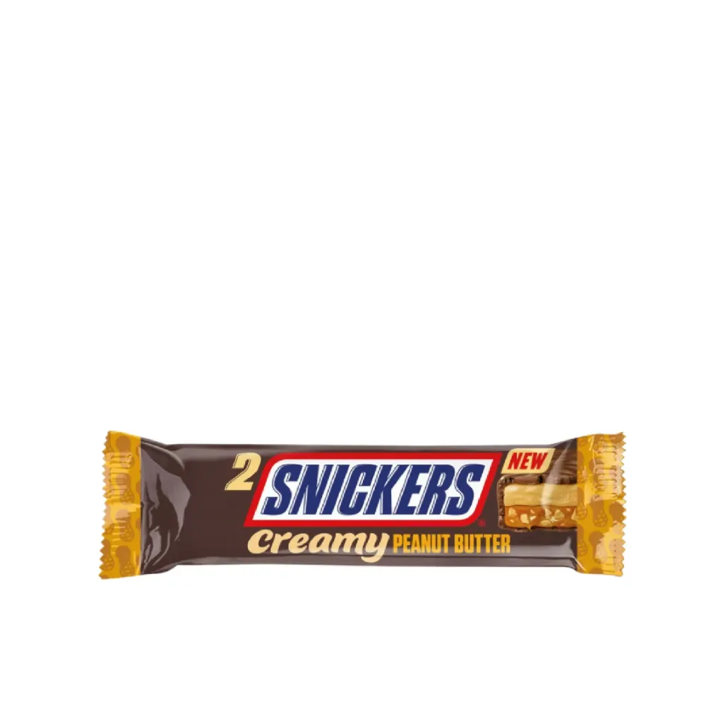 Snickers creamy peanut butter / beurre de cacahuète 24x36,5g