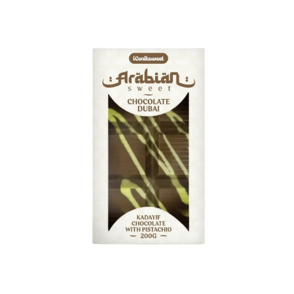Arabian chocolat dubai pistache 12x200g