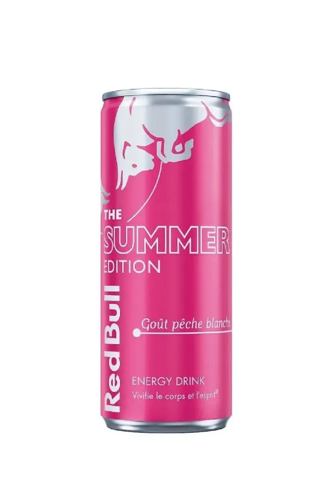 Red bull pêche blanche 24x25cl